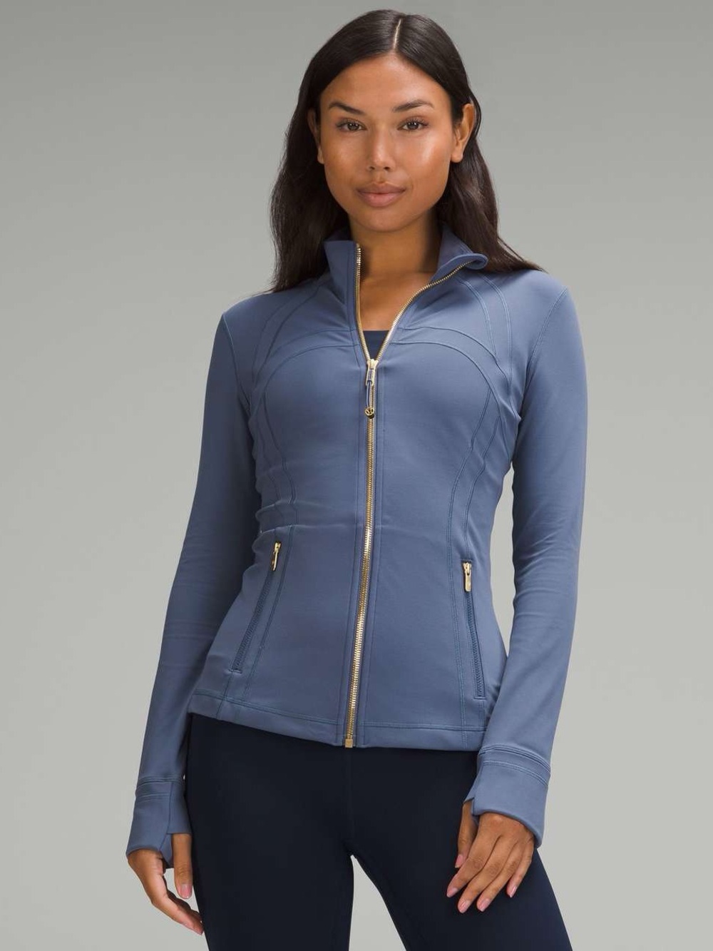 Lululemon Define Jacket Nulu NWT STLB/GOLD/GOLD